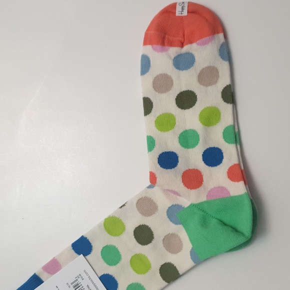 Happy Socks Men Socks EU 41-46, US 8 - 12 Brand New Combed Cotton Hard #13 - Picture 4 of 4